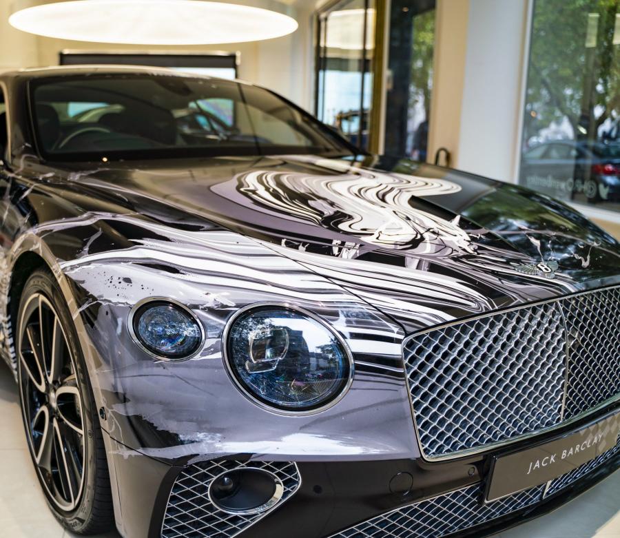 Детали экстерьера Bentley Continental GT Art Car by Katrin Fridriks 2019 года  (фото 8 из 9)